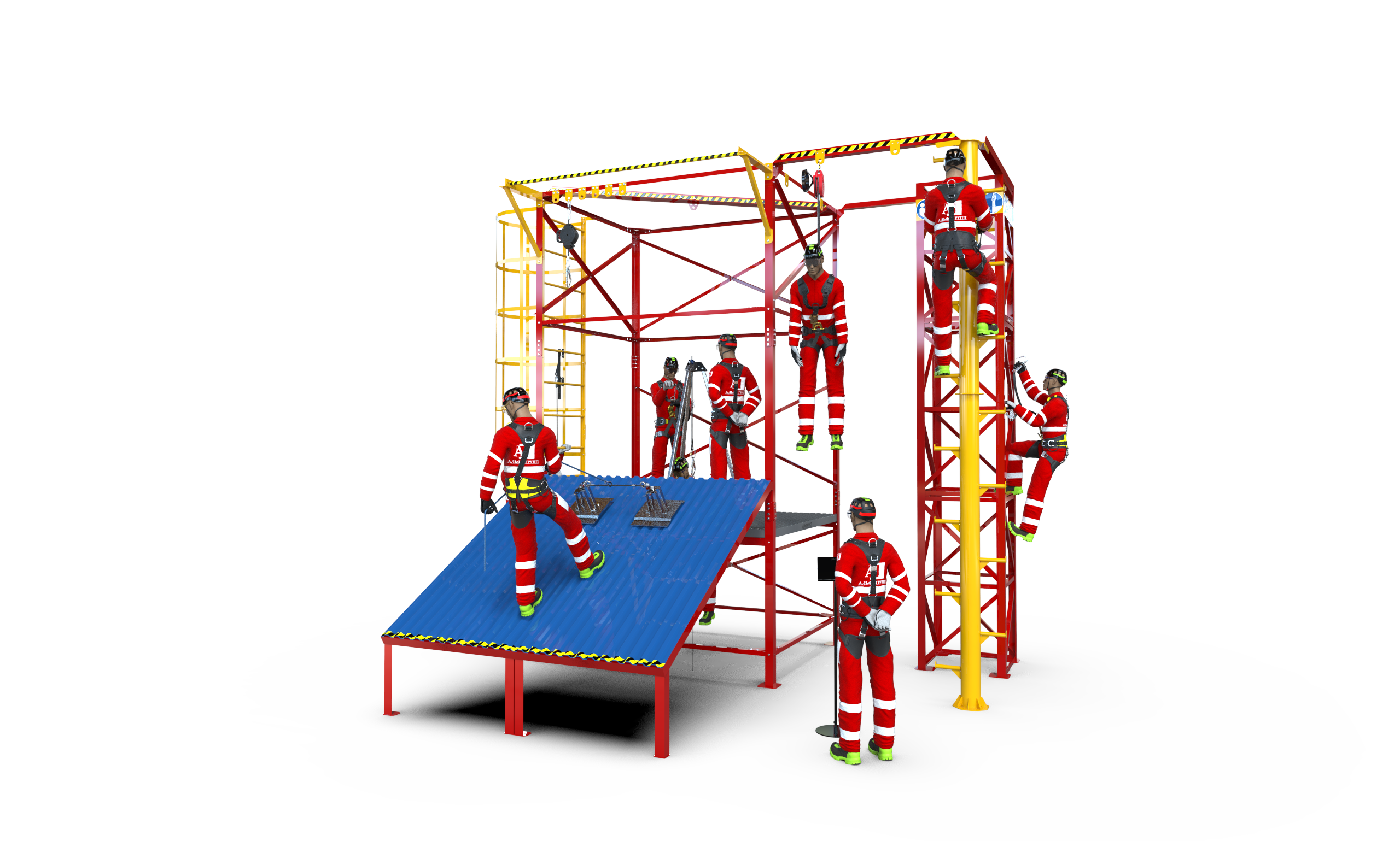 Учебно-тренировочный полигон Альпинист-2-03-4. Учебно-тренировочный полигон Альпинист-2-03-4.