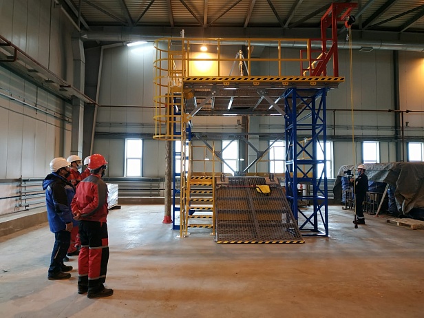 г. Чита. Учебный полигон "АЛЬПИНИСТ" 03-02 установлен  в "Норильский никель"