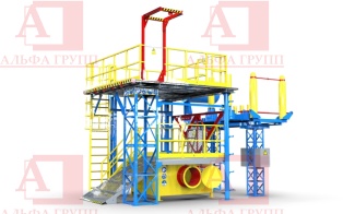 Учебно-тренировочный полигон (комплекс)  Альпинист-03-07. Учебно-тренировочный полигон (комплекс)  Альпинист-03-07.