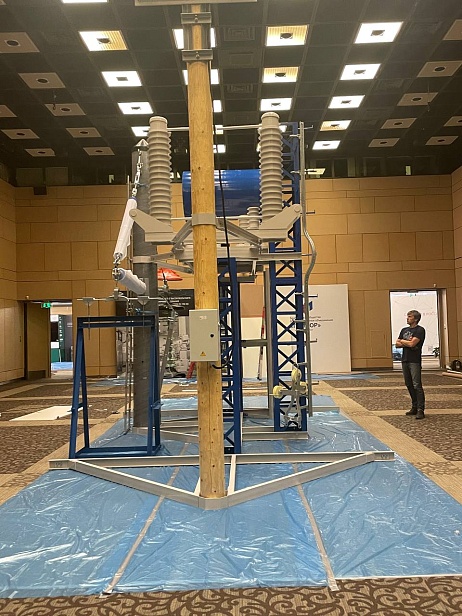 г. Москва. ООО ПО «ФОРЭНЕРГО» представляет обучающий тренажер "ПА-МТР02" на выставке г. Москва. ООО ПО «ФОРЭНЕРГО» представляет обучающий тренажер "ПА-МТР02" на выставке